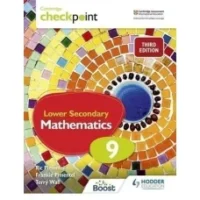 Cambridge Checkpoint Lower Secondary Mathematics Book 9 3rd Edition by Hodder