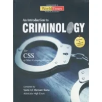 An Introduction to CRIMINOLOGY by Sami ul Hassan Rana  Jahangir World Times